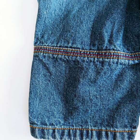 Cherokee Baby Bear Crossing Denim Overalls size 3-6 Months - Picture 7 of 14